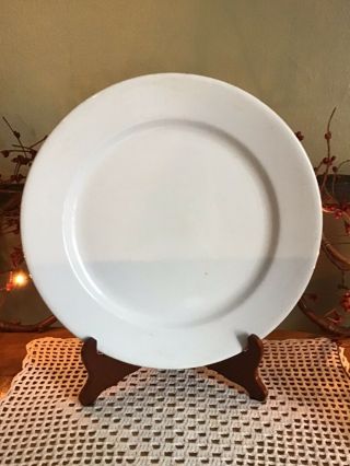 Vintage Wedgewood White 9 3/4 Inch Dinner Plate