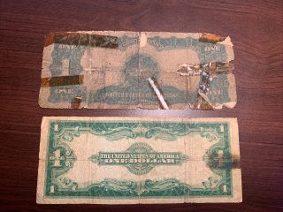 us paper money large size notes Pair 2