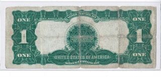 1899 $1 BLACK EAGLE Silver Certificate Large FR - 234 Elliott / Burke Circulated 2
