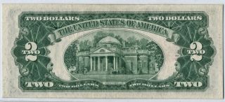 1928 - G $2.  00 UNITED STATE NOTE (LTN) D - A BLOCK CH AU 2