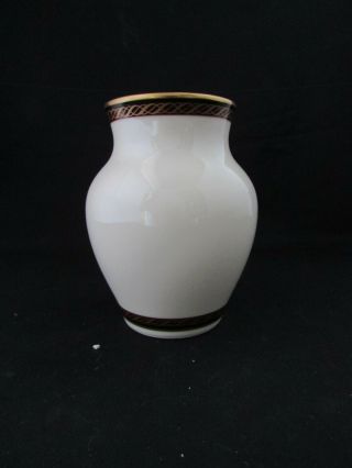 Lenox China Monroe Pattern 4.  1/2” Rose Or Bud Vase
