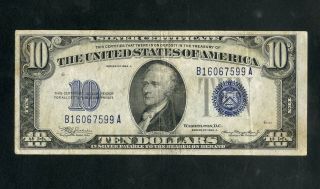 Us Paper Money 1934 - A $10 Silver Certificate
