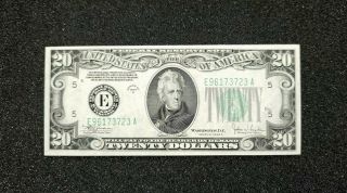 1934 C | $20 Federal Reserve Note | Uncirculated | E | Richmond