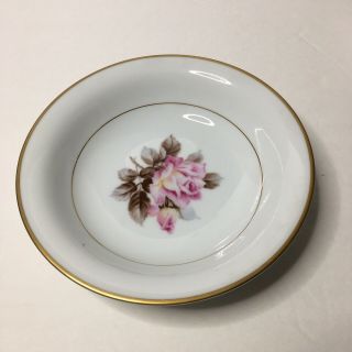 Vintage Noritake Pink Rose China Soup Bowl Pattern 5285