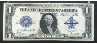 $1 Series Of 1923 Silver Certificate/ Woods & White Signatures