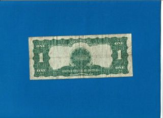 U.  S.  1899 LARGE SIZE $1.  00 SILVER CERTIFICATE BLACK EAGLE 2