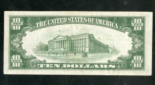 US Paper Money 1929 $10 National Banknote Of Waynesboro PA 11866 2