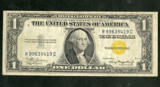Us Paper Money 1925 - A North Africa Ww2 $1 Silver Certificate