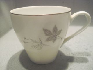 8 Oz Mikasa Silver Maple Tea / Coffee Cups Fine China