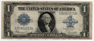 Usa - 1 Dollar 1923,  Speelman - White,  Silver Certificate,  P 342