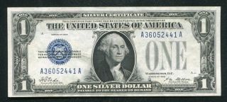 Fr.  1600 1928 $1 One Dollar “funnyback” Silver Certificate Extremely Fine