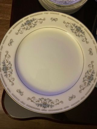 5 Fine Porcelain China Dinner Plates Diane Japan