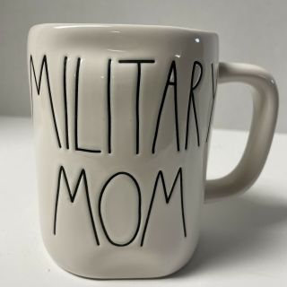 Rae Dunn " Military Mom " Coffee/tea/hot Cocoa Mug