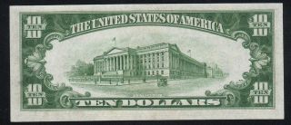 1934 - A $10 CHICAGO Federal Reserve Note FRN Fr 2006 - G 8659 - P 3