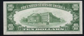 1934 - A $10 CHICAGO Federal Reserve Note FRN Fr 2006 - G 28660 - P 3