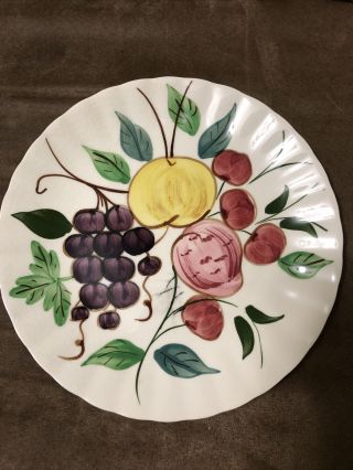 Southern Potteries Blue Ridge Salad Plate