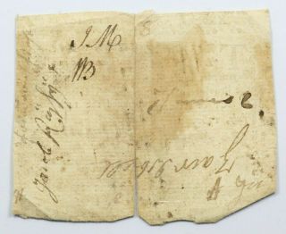 1760 North Carolina July 14 Thirty Shillings Colonial Note 30S - Fr.  NC - 110 2