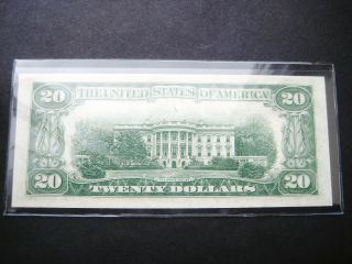 $20 1950 B CHICAGO FEDERAL RESERVE CHOICE UNC NOTE 2