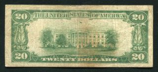 FR.  1870 - E 1929 $20 FRBN FEDERAL RESERVE BANK NOTE RICHMOND,  VA 2
