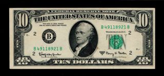 1963 A $10 Federal Reserve Notes Uncirculated