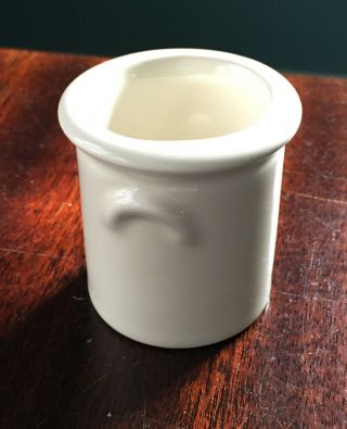 Vintage Restaurant Ware Single Serve Mini Creamer Crock 3