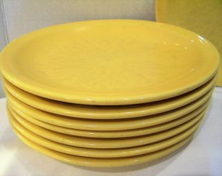 Vintage Homer Laughlin Dinner Plate Yellow 9 