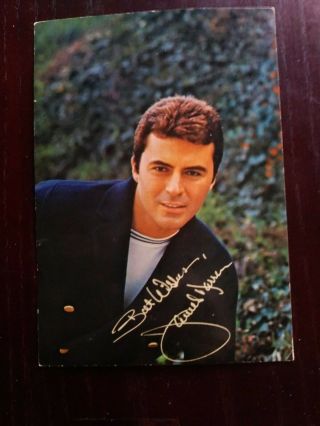 5x7 " Color Semi Glossy Photo Of A Young Handsome.  Singer Actor James Darren