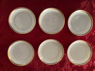 6 Noritake Nippon The Chaumont Butter Plates