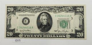 West Point Coins 1950 $20 Federal Reserve Note 