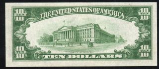 1934 - A $10 CHICAGO Federal Reserve Note FRN Fr 2006 - G 28632 3