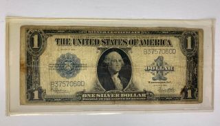1923 United States One Silver Dollar $1 Blue Seal Silver Certificate Large Note