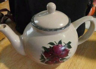 Home And Garden Party Ltd Apple Teapot