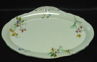 Alfred Meakin England Luncheon Plate Tab Handle Tray Porcelain Dinnerware China
