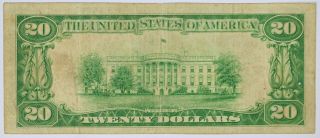 FR.  2054 - H 1934 $20 Small Size Federal Reserve Note St.  Louis Missouri 2