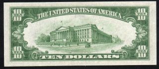 1934 - A $10 CHICAGO Federal Reserve Note FRN Fr 2006 - G 59418 3