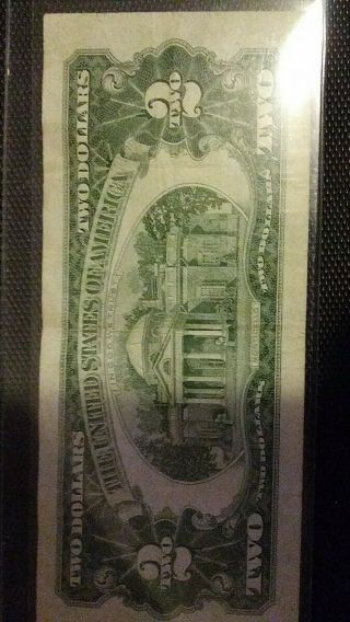 VINTAGE 1963 $2 STAR NOTE RED SEAL TWO DOLLAR BILL Very LOW Serial Number Rare 3