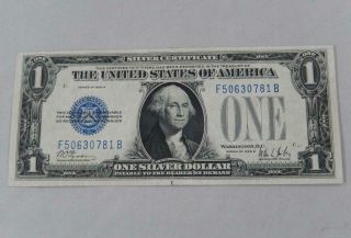 Series 1928 - B $1 One Dollar Silver Certificate Funny Money Note 1928b P0331