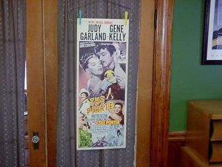 Judy Garland/gene Kelly " The Pirate " Movie Poster Insert
