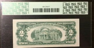 Fr.  1513 1963 $2 US NOTE - PCGS CERTIFIED - VERY CHOICE - 64PPQ 2
