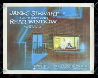Rear Window Cinemasterpieces Movie Poster 1954 Alfred Hitchcock