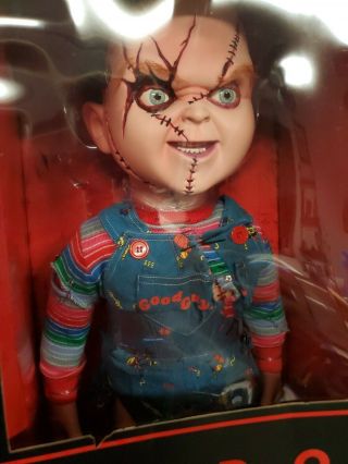 SEED OF CHUCKY DOLL LIFE SIZE PROP TRICK OR TREAT STUDIOS DAMEGED BOX 6