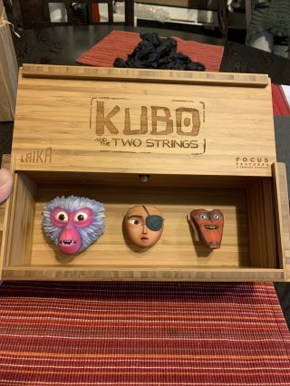 Laika Kubo And The Two Strings Limited Stop Motion Boxed Face Set