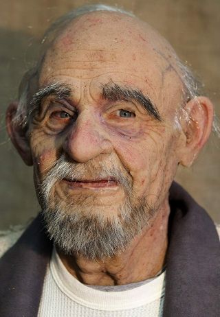 Realistic Hand Made Silicone " Joaquin " Mask By The Masker,  Realistic,  Old Man