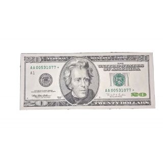 1996 $20 Twenty Dollar Star Note Crisp &