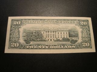 (1) $20.  00 Series 1988 - A Federal Reserve Note XF Circulated 2