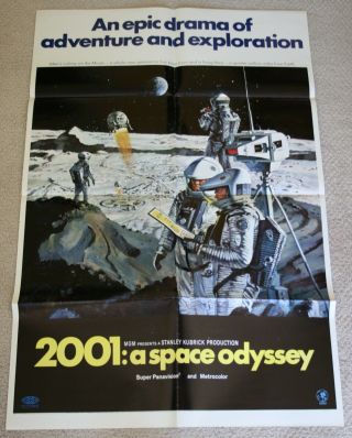 Stanley Kubrick - 2001: A Space Odyssey - 1 Sheet B Style