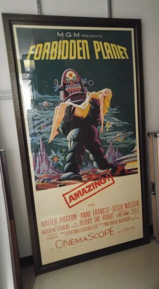 1956 Movie Poster - Forbidden Planet - 3 Sheet -