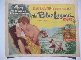 The Blue Lagoon 1949 (set Of 8)