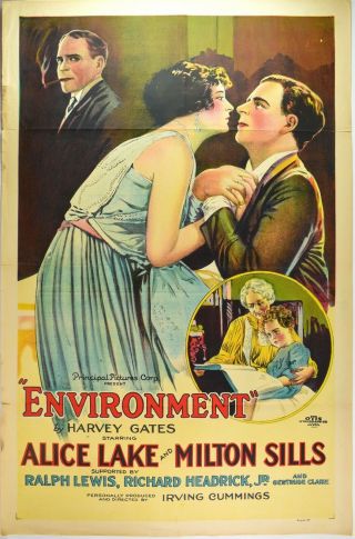 1922 Silent Film Poster Environment [2nd Copy] - Cr - 44
