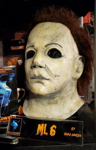 Brad Hardin Michael Myers Halloween 6 Ml6 Mask 24 "